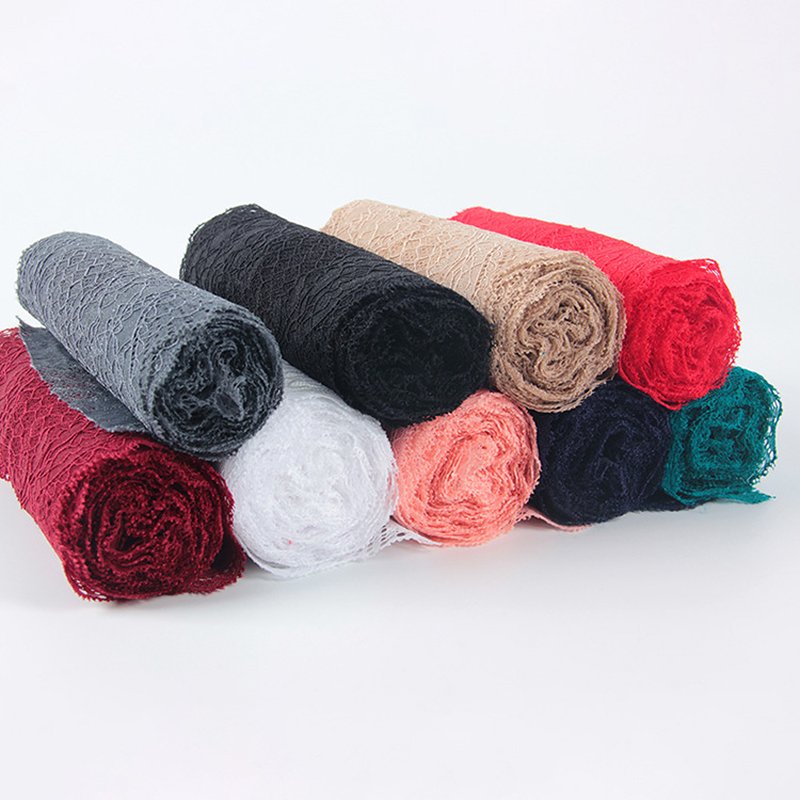 Lace Trim Lace Fabric Nylon Warp Knit for Apparel Wholesale Supplier 14